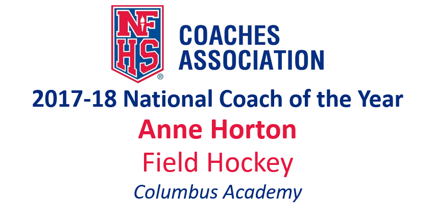 Anne Horton: National Field Hockey Coach of the Year (2017-18)